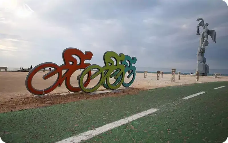 مسیر دوچرخه سواری کیش